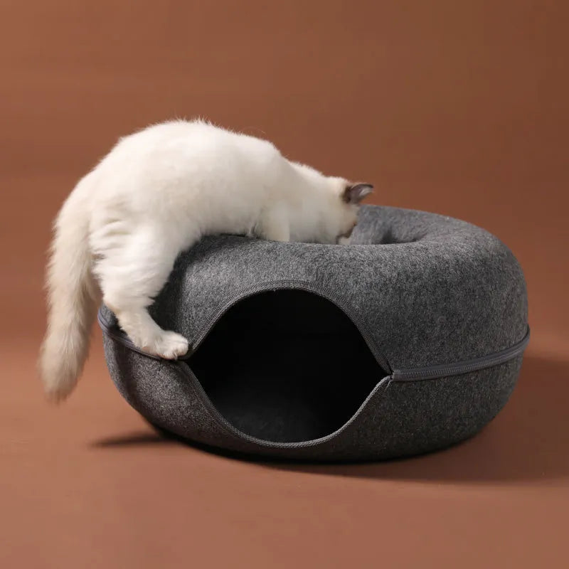 Cat Indoor Interactive Tunnel House