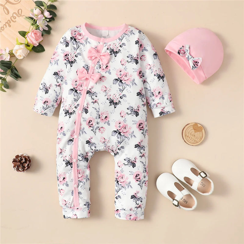 Lovely Baby Spring Flower Bodysuit