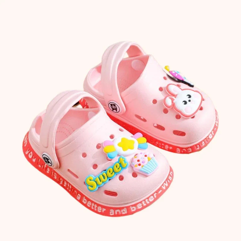 Kids Summer Cartoon Design Shoes